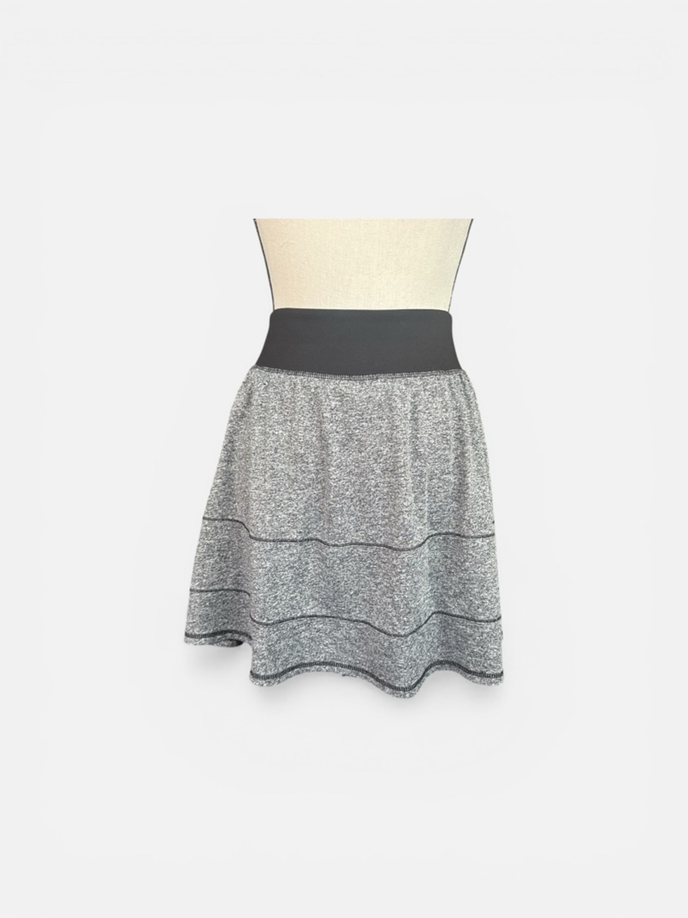 Livi Active Golf Skort Black Grey
